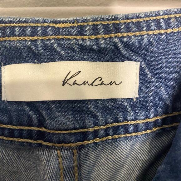 Women's KanCan Corrine Ultra High Rise Slouch Relaxed Mom Jeans Straight 27 7 - Picture 11 of 16